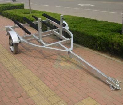 China Factory Made Galvanized Boat Trailer Berths 2.6m Jet Ski Trailer CT0061KN for sale