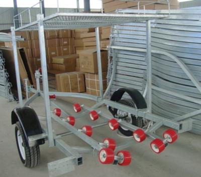 China Factory Supply Hot Dip Galvanized Boat Trailer Manufacturer Ski Trailer CT0065B for sale