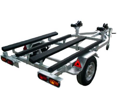 China Boat Trailer Factory and Manufacturer Supply Galvanized Light Duty Jet Ski Trailer CT0063 for sale