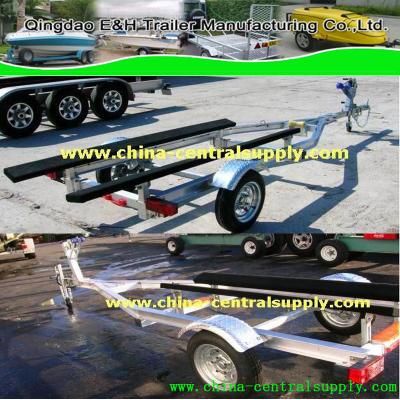 China Factory Made High Quality Aluminum Jet Ski Trailer 3.8m Boat Trailer ACT0065B for sale