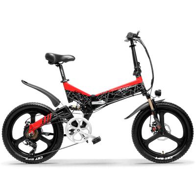 China 36v 48v 250W 500W aluminum alloy electric bicycle/aluminum frame/electric bicycle double folding shock absorber/ebike/20 inch for sale