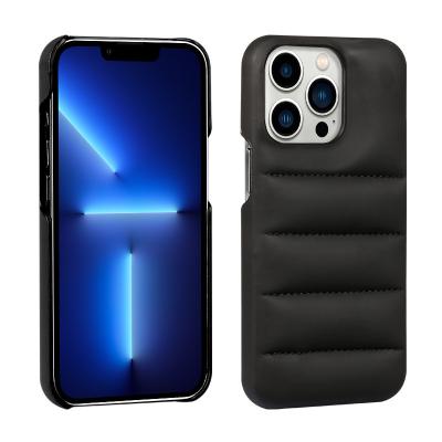 China Shockproof Winter Down Jacket Phone Case For iPhone 13 Pro 13 Mini 12 11 X XS XR Max Max Stripper Case For iPhone 8 Plus Mobile Cover for sale