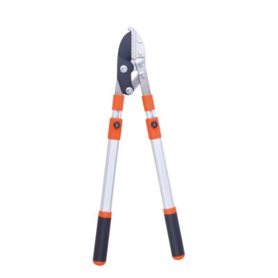 China Anti-Slip Handle Gardening Tools With Long Aluminum Handle Ratchet Loppers for sale