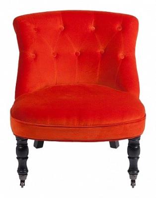 China Classical Design US Style Vintage french square back armless chair fabric living room side chair for sale