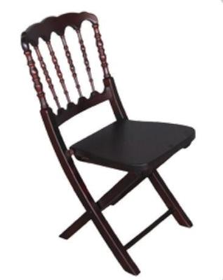 China Hotel / Home Upholstered Dining Chairs Folding Napoleon Chair With ITS / EN12520 for sale