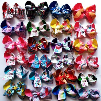 China Popular 2.5 1.5 6 4 Inch Polyester Ribbon Hair Bow for sale