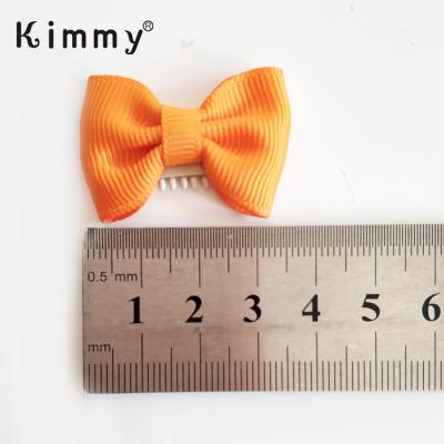 China Hot Selling Infant Baby Hair Accessory Fashion Bow Hair Bow Fine Hair Wisp Wisp Clips for sale