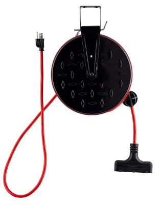 China Industrial Equipment Metal Extension Cord Retractable Reel Rope Reel for sale