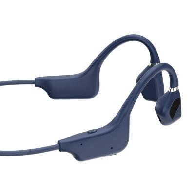 China Super Bass Open Ear Wireless Bone Conduction Headphones Real Waterproof Osteoconductive Radio Earphone for sale