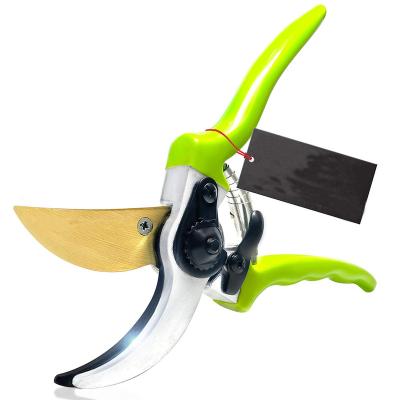 China Wholesale Anti-skid Handle Metal Gardening Shears Pruning Elbow Scissors Fruit Picking Shears Garden Tools for sale