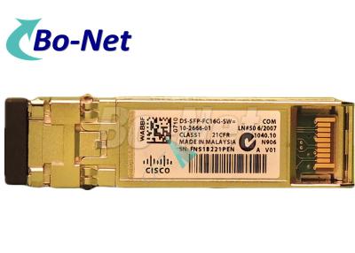 China Layer 2 8G SFP+ Cisco DS SFP FC8G SW , 8 Gbps Fibre Channel SW SFP+, LC for sale