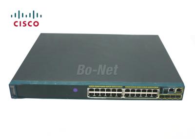 China Nuevo interruptor manejado Cisco original, serie del puerto C2960S del interruptor 24 de Cisco de la red de WS-C2960S-24PS-L en venta