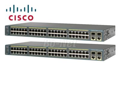 China Original New Cisco 48 Port Switch , Cisco Ethernet Switch WS-C2960-48TC-S 48 Port C2960 Series for sale