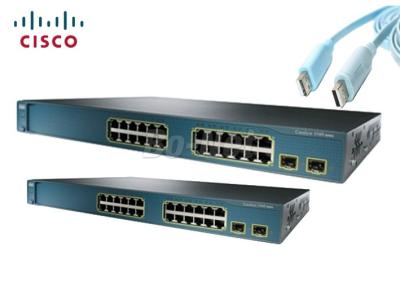 China Cisco switch WS-C3560-24PS-E  24Port 10/100M POE Switch Managed Network Switch C3560 Series for sale