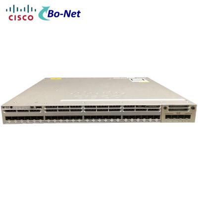 China Cisco Catalyst 3850 24 Port GE SFP IP Base Switch Cisco WS-C3850-24S-S for sale