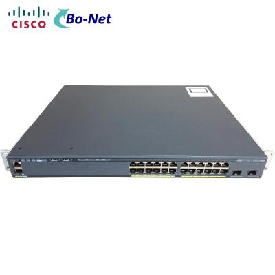 Chine Cisco 24 mettent en communication le commutateur WS-C2960X-24PD-L 24 GigE PoE 370W, 2 x 10G SFP+, base de POE de LAN à vendre