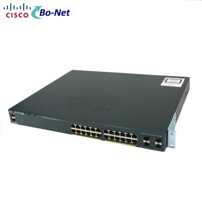 China WS-C2960X-24PS-L Cisco 2960 24 movem o interruptor do gigabit do ponto de entrada, interruptor pequeno 4 X 1G SFP do ponto de entrada de Cisco à venda