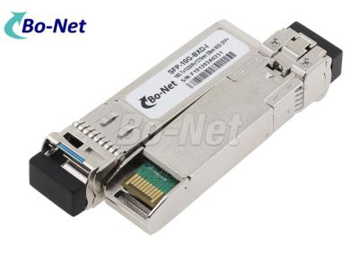 中国 10km 20km BIDI SFP+によって使用されるCiscoモジュールのトランシーバーSFP-10G-BXD-I多用性があるCisco華為技術 販売のため