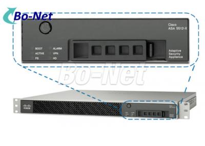 China 6 Copper GE Ports Cisco ASA Firewall ASA5512-K8 ASA 5500 Series 200 Mbps VPN Throughput for sale