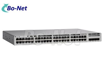 China Cisco Gigabit Switch New Original C9200L-48P-4X-E Cat 9200L Switch 48 Port Full PoE+ 4x10G Switch for sale