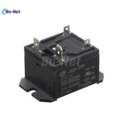 China HF37F-012-1H JQX-37F-012-1H 30A 4PIN group of normally open macro relay wholesale BOM quotation original for sale