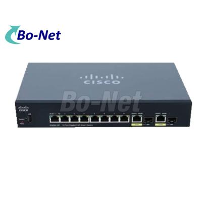 China Original CISCO SG250-10P-K9-CN 10/100/1000 with 10-port Gigabit PoE Network Switch for sale