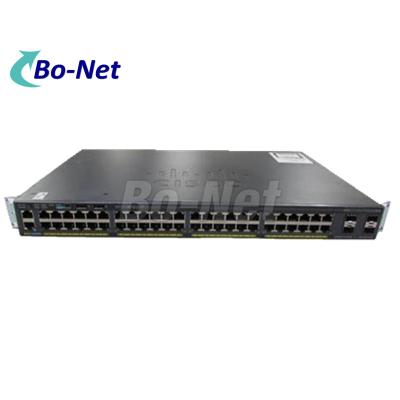 China Cisco Original 48 Ports Gigabit Ethernet POE + 4 x Gigabit SFP Switches WS-C2960X-48FPS-L for sale