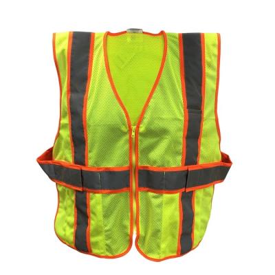 China Reflective Clothing Mesh Reflective Safety Vest Work Safety Reflective High Visibility Customization Construction for sale