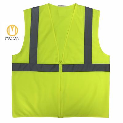 China Architectural Reflective Vest Salvation Work Safety Vest Visible Orange Obvious Yellow Obvious Safety Reflective Vest for sale