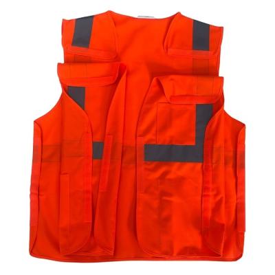 China Safety Reflective Work High-Visibility Clothing Construction Road Safety Reflective Vest for sale