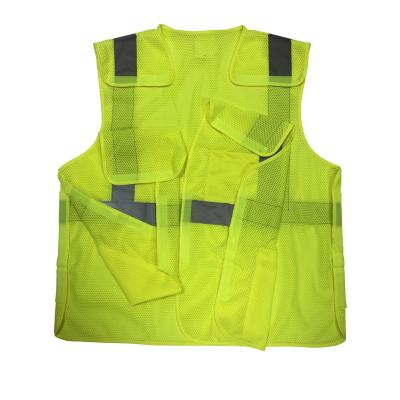 China Reflective factory direct price high quality high visibility clothing safety reflective vest for sale