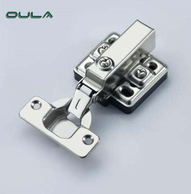 China Modern Medium Size Hardware Furniture Hydraulic Hinge With Pad for sale