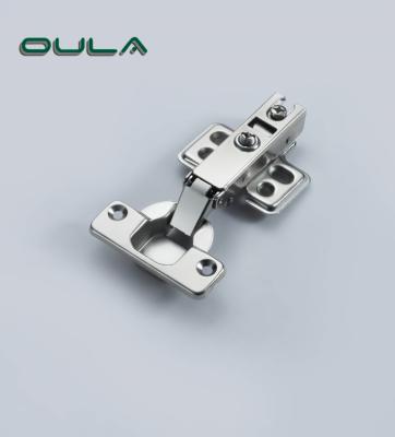 China 88g Furniture Hardware Modern Good Quality Cabinet Hidden Iron Hydraulic Hinge for sale