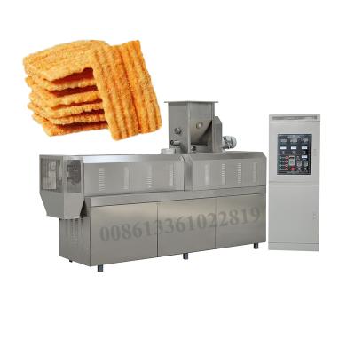 China Automatic Crispy Flat Food Processing Machine Bread Making Machine Production Line For Factory Use for sale