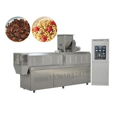 China Production Automatic Extrusion Breakfast Cereals Directly Making Machine Production Line for sale