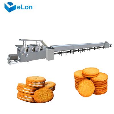 China Industrial Soft Cooking Oil Plant Biscuit Making Machine Cookie Production Line Low Price for sale