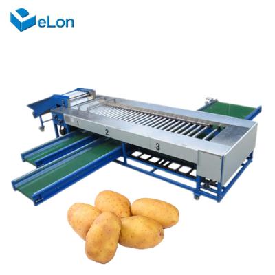 China Food Supermarket Potato Sorting And Packaging Machine for sale