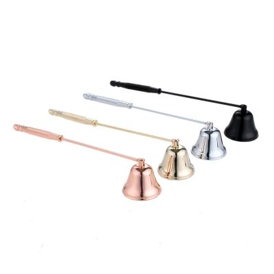 China Candle Making DIY Bell Shaped Candle Sniffer Stainless Steel Wick Trimmer Scissors for sale