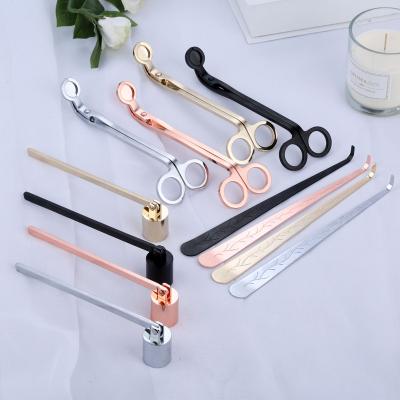 China Candle Making DIY 3pcs Set Accessory Wick Candle Wick Trimmer Candle Dipper for sale