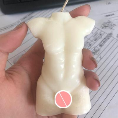 China Wholesale Relighting Candle Factory Low Price 11CM Height Shape With Arms No Arms Body Acceptable Candle For Valentines Day Home Decoration for sale