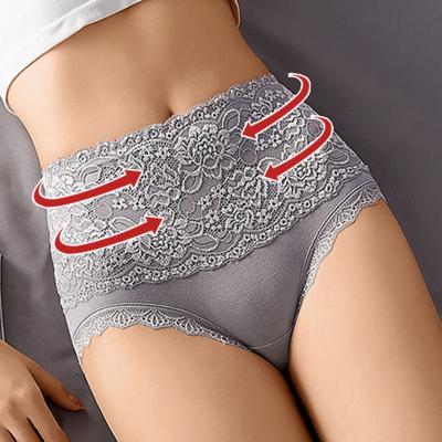 China Other High Waist Lace Panties Women Seamless Tummy Control Briefs Sexy Plus Size Shapers Lingerie Health Shorts for sale