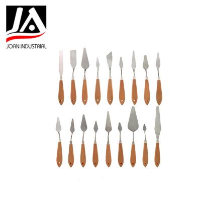 China 18-Piece Regular Artist Palette Knife Set for sale