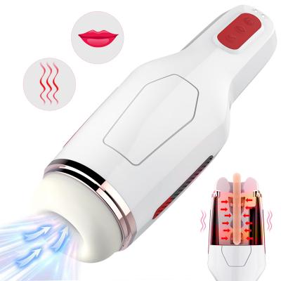 China Men Massage 2022 New Hot Sale Hands Free Male Masturbator Manual Vibrator Strong Sucking Male Masturbation Masturbator Cup Sex Toys For Men for sale