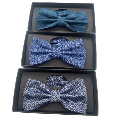 China custom paisley design high quality Woven Silk fabric Bow Tie for sale