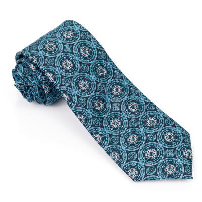 Chine hot selling high quality italian design 100% silk Printed Tie  plaid striped high quality à vendre