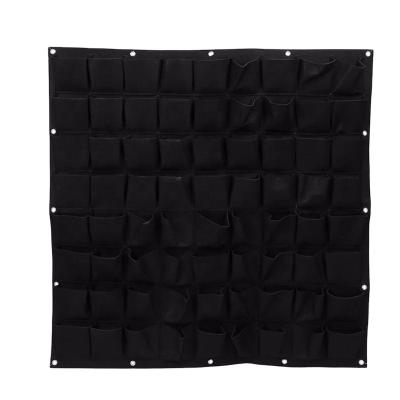 China UV Resistant Green Garden Hanging Wall Felt Planter Vertical Garden Grow Bags for sale