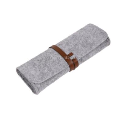 China Eco - Friendly Factory Wholesale Pencil Bag Felt Case Pen Box Felt Pencil Case for sale