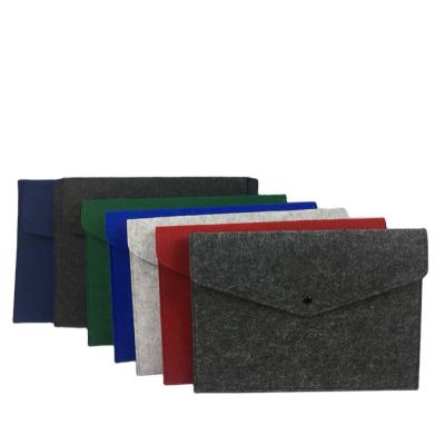 China Eco - Friendly 13inch Laptop Use A4 Envelope Case And Document Felt Laptop Sleeve for sale