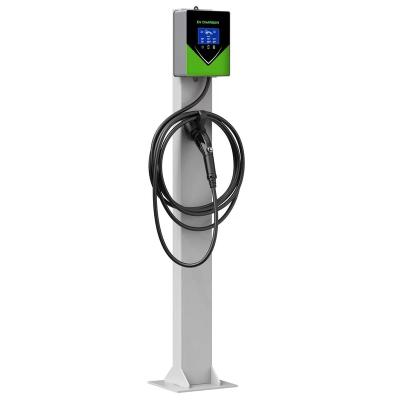 China Electric Vehicle Car Charging 22kw Smart Ev Charger 11kw IEC 62196 Ocpp 1.6 Type-2 Charging Pile 7kw Ev Wallbox for sale