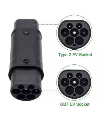 China Electric Vehicle Car Charging Type - 2 To GBT Adapter 3 Phase 1 Phase Type - 2 To GBT EV Adapter Charging Converter for sale